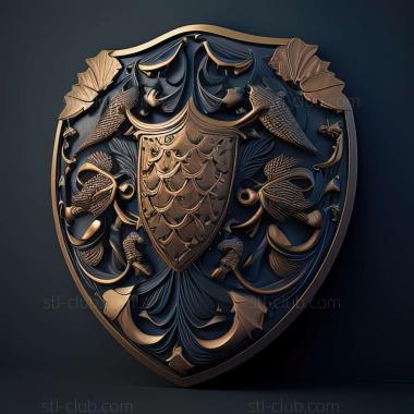 3D model shield (STL)